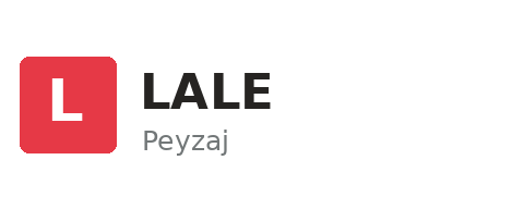 Lale Peyzaj logosu
